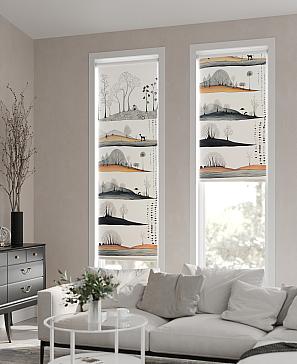 Рулонная штора.Нарио. ширина 52см.