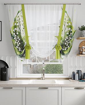 Тюль портьеры «Ландыши» | фото 3