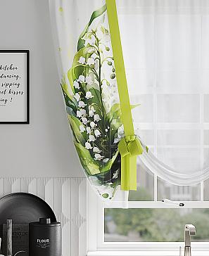 Тюль портьеры «Ландыши» | фото 2