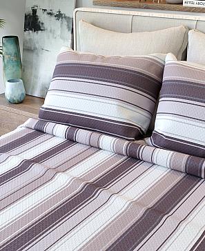 Комплект штор «Кипрус» пыльно фиолетового цвета