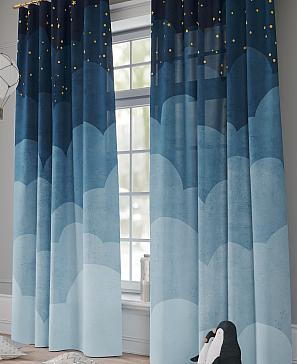 Комплект штор «Орласа (синий)» | фото 3