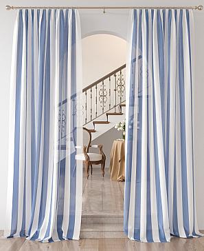 Тюль «Варион (синий)»