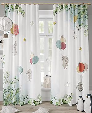 Комплект штор «Зайки» | фото