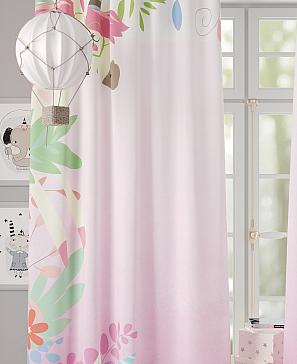 Комплект штор «Единорожка (розовый)» | фото 2
