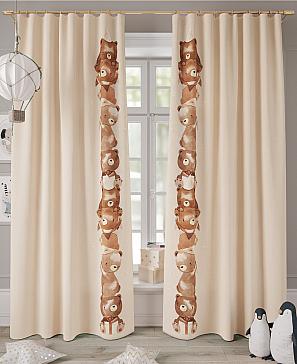 Комплект штор «Мишки» | фото