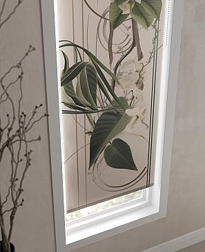 Рулонная штора «Лиранрос - ширина 52 см»