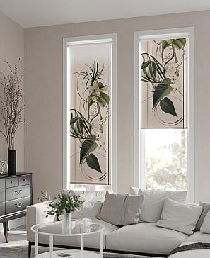 Рулонная штора «Лиранрос - ширина 52 см»