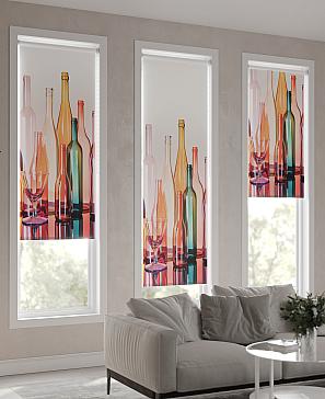 Рулонная штора «Шанвиар - ширина 52 см»