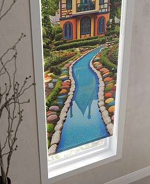 Рулонная штора «Шонмарт - ширина 52 см»