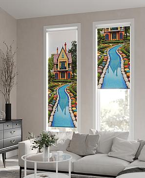 Рулонная штора «Шонмарт - ширина 52 см»