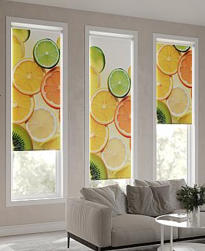 Рулонная штора «Ренрист - ширина 52 см»