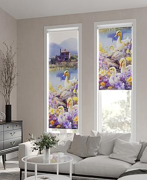 Рулонная штора «Кенвиртас - ширина 52 см»