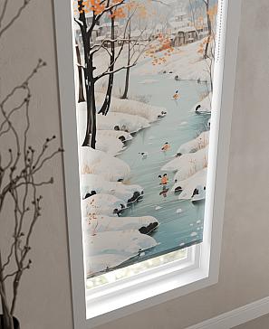 Рулонная штора «Римонрилт - ширина 52 см»