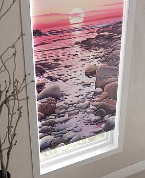 Рулонная штора «Кларвиорт - ширина 62см»