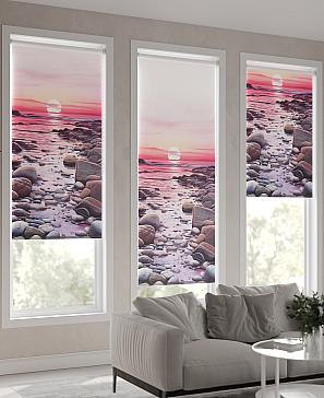 Рулонная штора «Кларвиорт - ширина 62см»