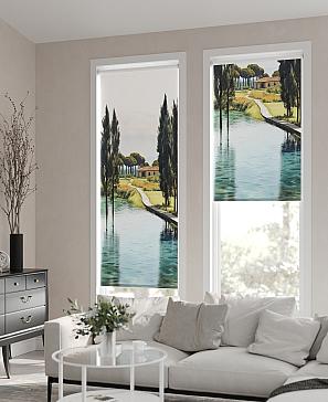 Рулонная штора «Нервирас - ширина 62см»