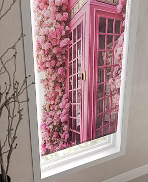 Рулонная штора «Шенвилс - ширина 62см»