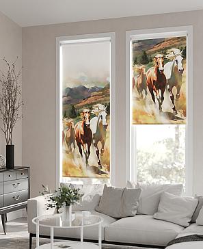 Рулонная штора «Генролис - ширина 62см»