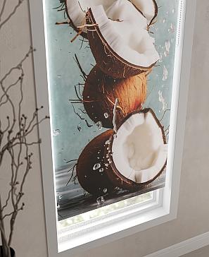 Рулонная штора «Ригвиарс - ширина 62см»