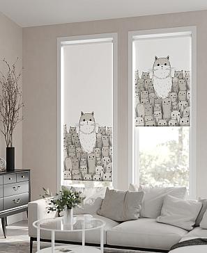 Рулонная штора «Квантриолс - ширина 62см»