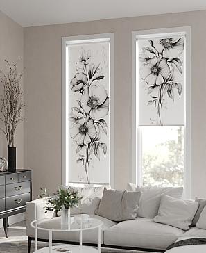 Рулонная штора «Инферно - ширина 52 см» | фото 3