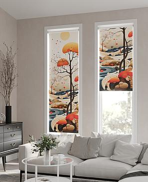 Рулонная штора «Идигма - ширина 52 см» | фото 3