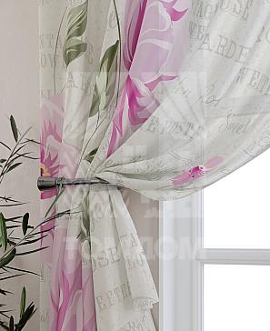 Комплект штор «Пиони»
