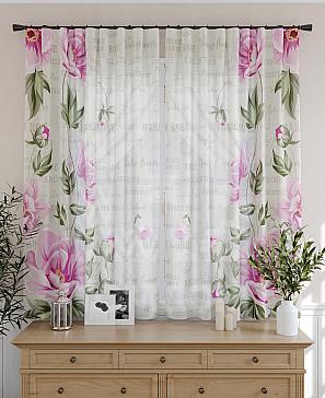 Комплект штор «Пиони»