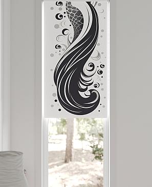 Рулонная штора «Сереиа - ширина 52 см»