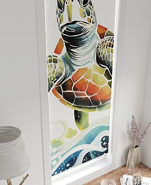 Рулонная штора «Тартуга - ширина 52 см»