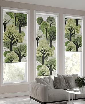 Рулонная штора  «Санфрит - ширина 62 см»