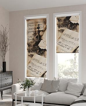 Рулонная штора  «Понтуачи - ширина 62 см»