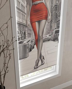 Рулонная штора «Ламфирос - ширина 62 см» | фото 3