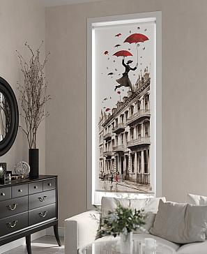 Рулонная штора  «Фонтрил - ширина 62 см»