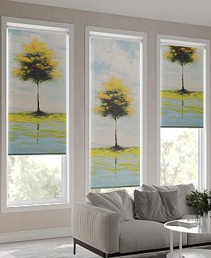 Рулонная штора  «Альберо - ширина 62 см»