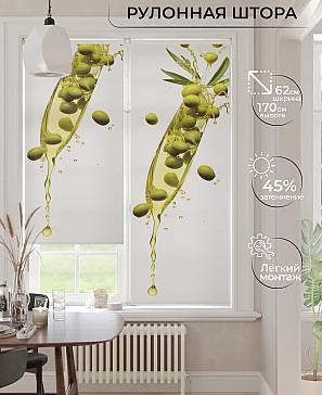 Рулонная штора «Вердеча - ширина 62 см» | фото