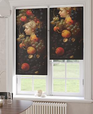 Рулонная штора  «Мортала - ширина 62 см»