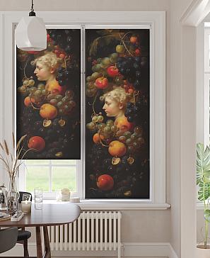 Рулонная штора  «Мортала - ширина 62 см»