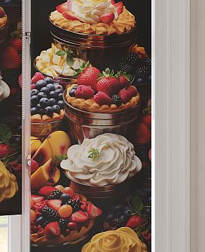 Рулонная штора  «Тортелла - ширина 62 см»