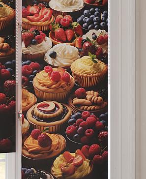 Рулонная штора  «Тортинэ - ширина 62 см»