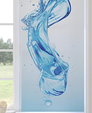 Рулонная штора  «Аквия - ширина 62 см»