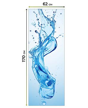 Рулонная штора  «Аквия - ширина 62 см»