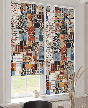 Рулонная штора  «Мосаико - ширина 62 см»