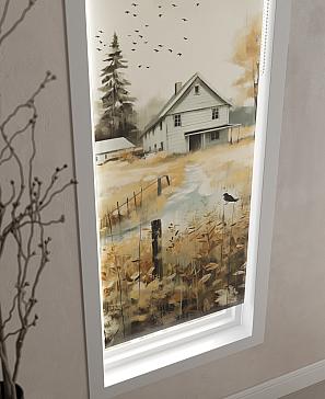 Рулонная штора  «Анимаис - 2 - ширина 52 см»