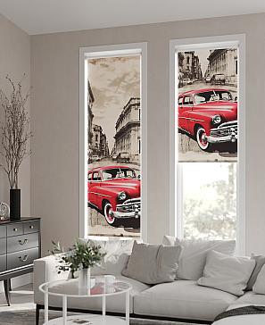 Рулонная штора  «Анимаис - 11 - ширина 52 см»