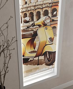 Рулонная штора  «Анимаис - 12 - ширина 52 см»