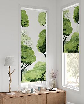 Рулонная штора «Шолкрит - 4 - ширина 62 см»