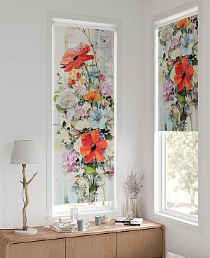 Рулонная штора «Шолкрит - 35 - ширина 62 см»