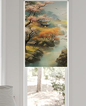 Рулонная штора «Шолкрит - 49 - ширина 62 см»