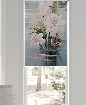 Рулонная штора «Шолкрит - 53 - ширина 62 см»